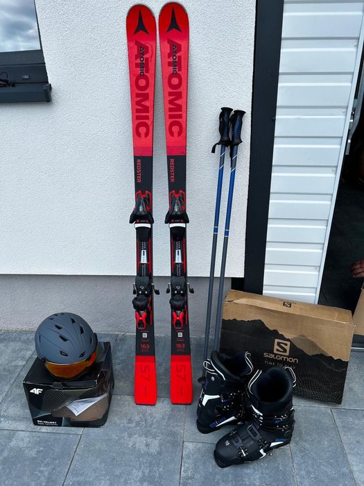 Zestaw Narciarski raz użyty