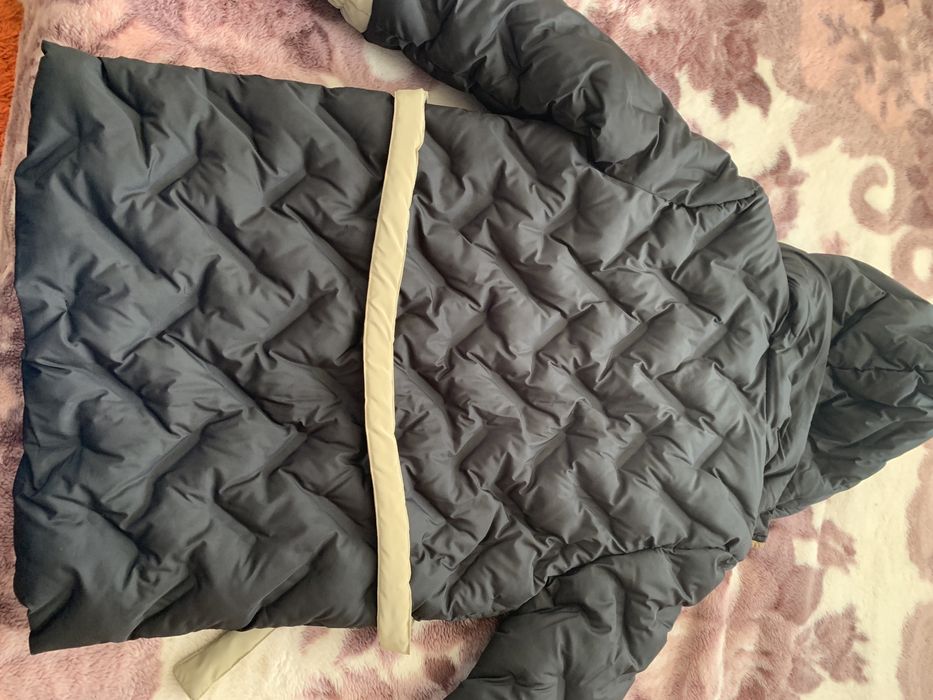 Зимова куртка під пояс