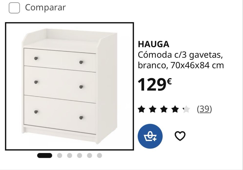 Comoda usada ikea