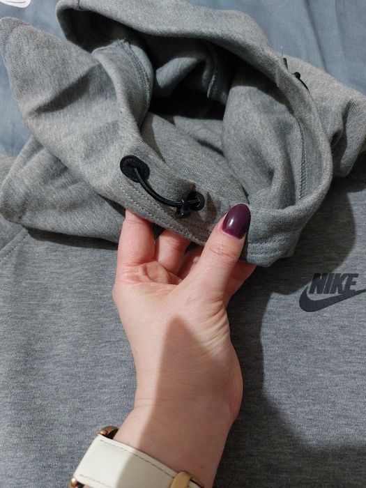 Bluza nike ciemno szara r.M
