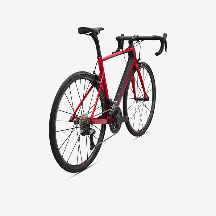 BICICLETA DE ESTRADA EDR CF ULTEGRA DI2 PASTILHA Vermelho