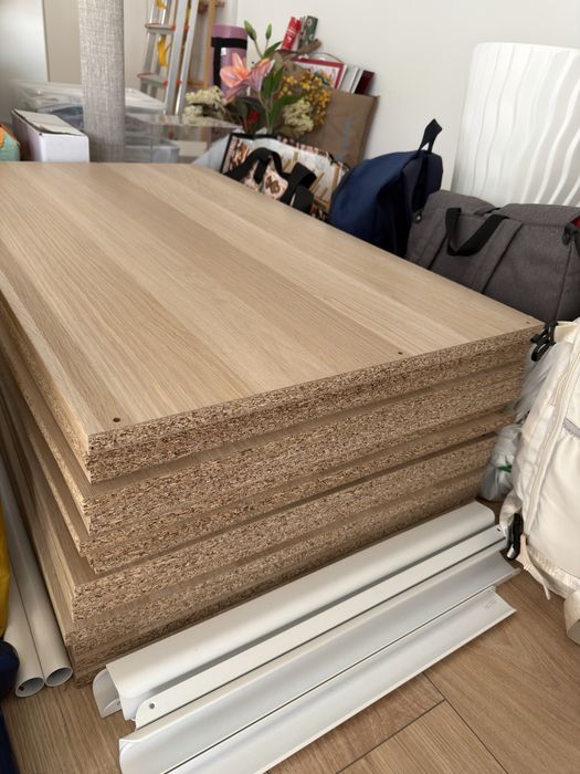 Prateleiras IKEA KOMPLEMENT Carvalho