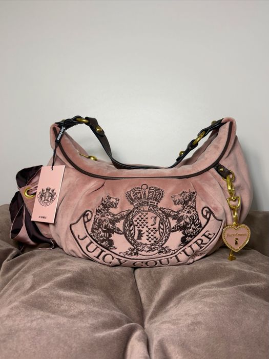 Сумка Juicy Couture Daydreamer Hobo Bag рожева пудрова