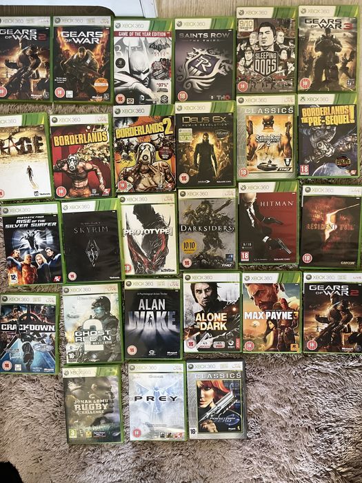 Jogos Xbox 360 - em bom estado