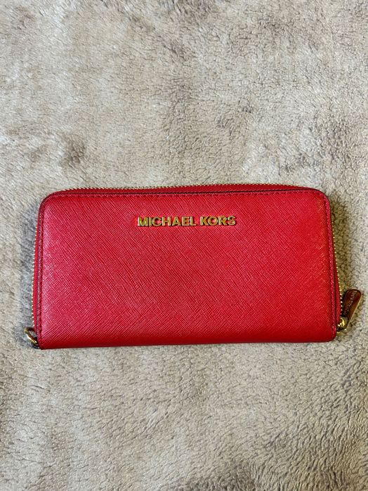 Portfel damski Michael Kors czerwony