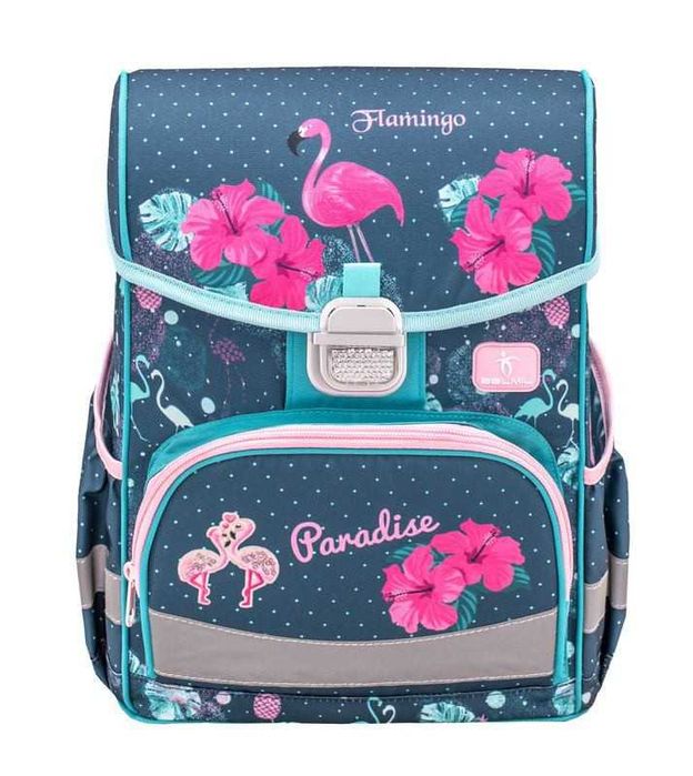 Tornister szkolny plecak klasa 1-3 BELMIL Flamingo Paradise 14L