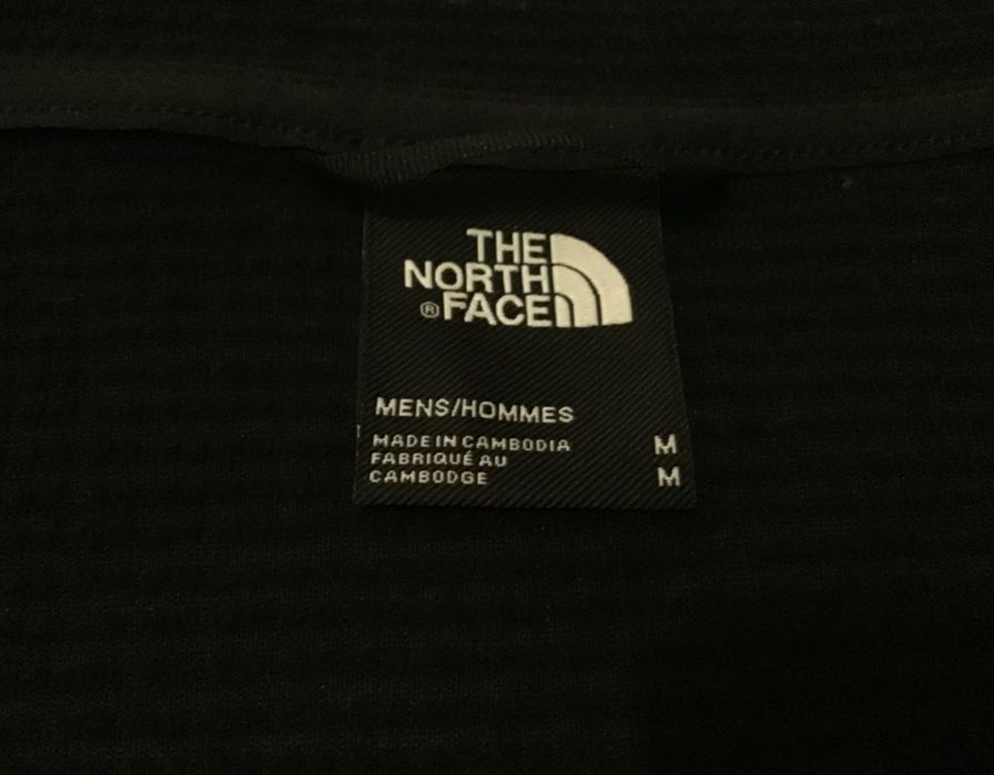 Casaco fino com capucho The North Face Bolt polartec preto