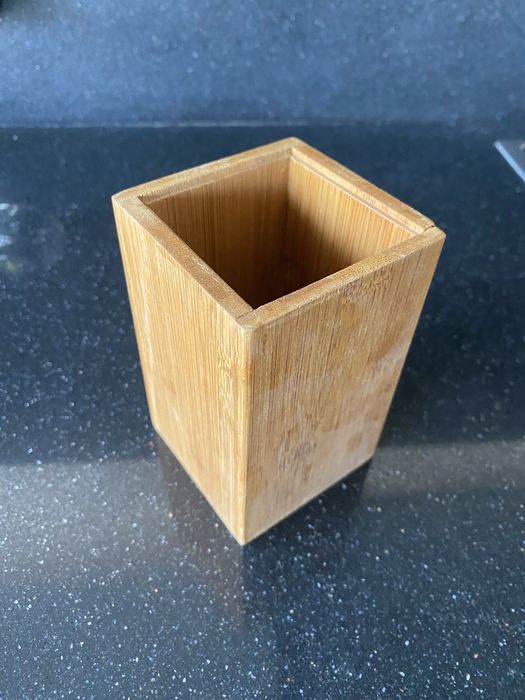 Conjunto de duas caixinhas em madeira