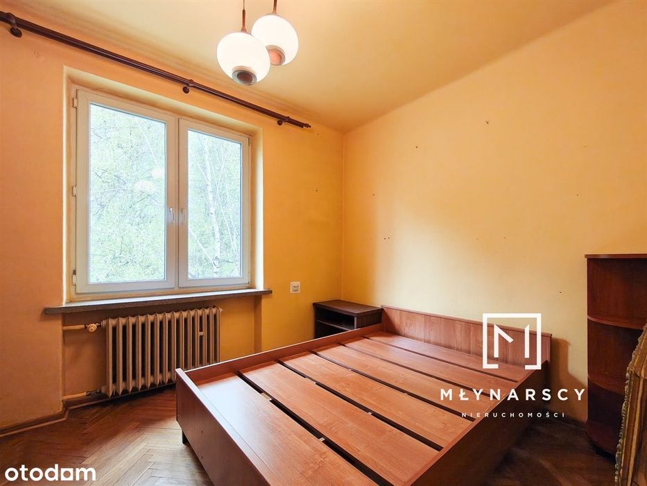 2 pok do remontu | zieleń za oknem | balkon