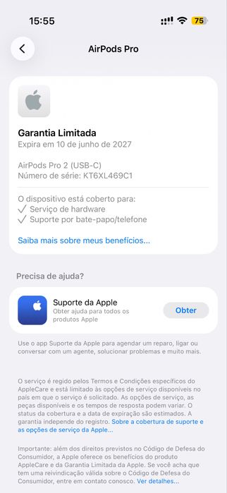 AirPods Pro com ANC