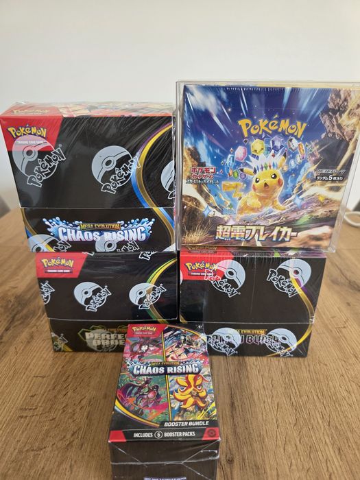 Ascended Heroes ETB,  Prismatic Evolutions, Booster Box Pokemon