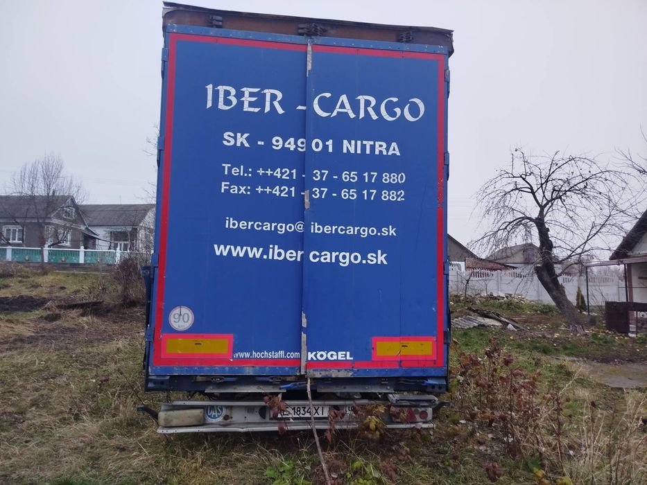 Продам напів прицеп штора.МЕГА