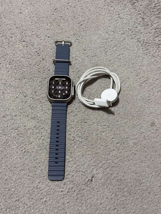 Apple Watch Ultra 3 49mm Titanio Natural Azul Ancora