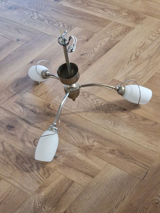 Lampa sufitowa nierdzewna