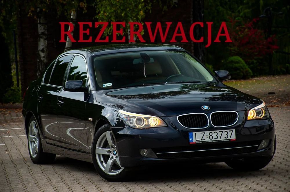 BMW Seria 5 E60*2.0D*150KM*JasneSkóry*Automat*Xenon*2xKoła*