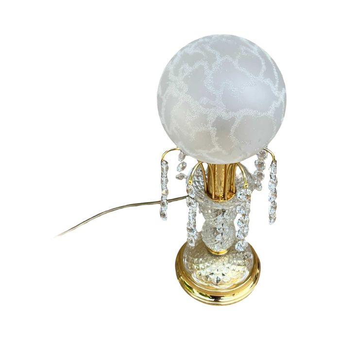 Lampa stołowa, Hollywood Regency, Sölken Leuchten, Niemcy, lata 80.