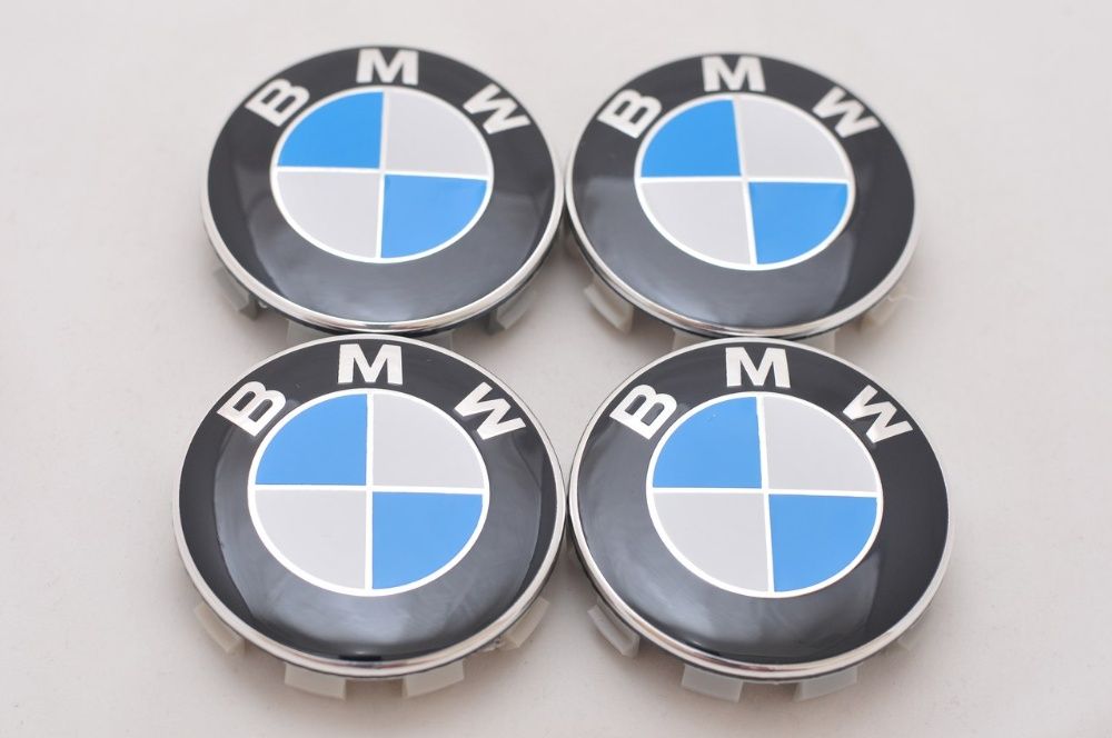 4шт Колпачки BMW 68mm blue