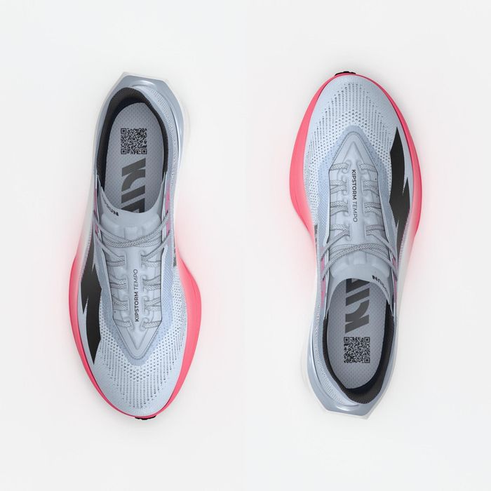 Sapatilhas de Corrida Homem Kipstorm Tempo Azul/Rosa