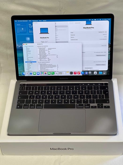 Macbook Pro 13 (A2338)- M1 - 16/256 GB 2020 - Space Grey