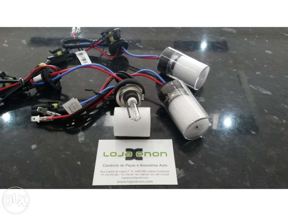 Lâmpada de xenon h1/ h3/ h4/ h4-3/ h7/ h8/ h9/ h11/ hb3/ hb4 35w