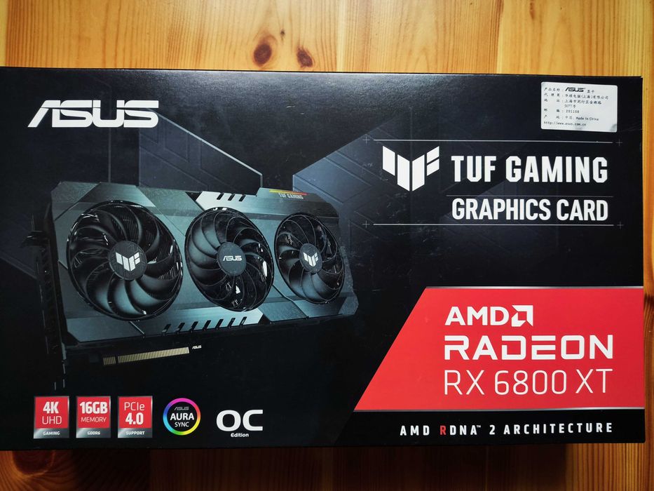 Asus Tuf Gaming RX 6800 XT