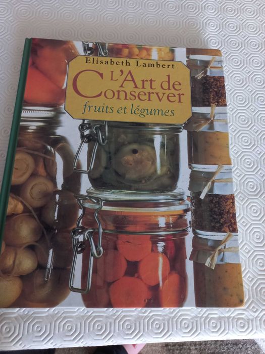 Livro de receitas em Francês