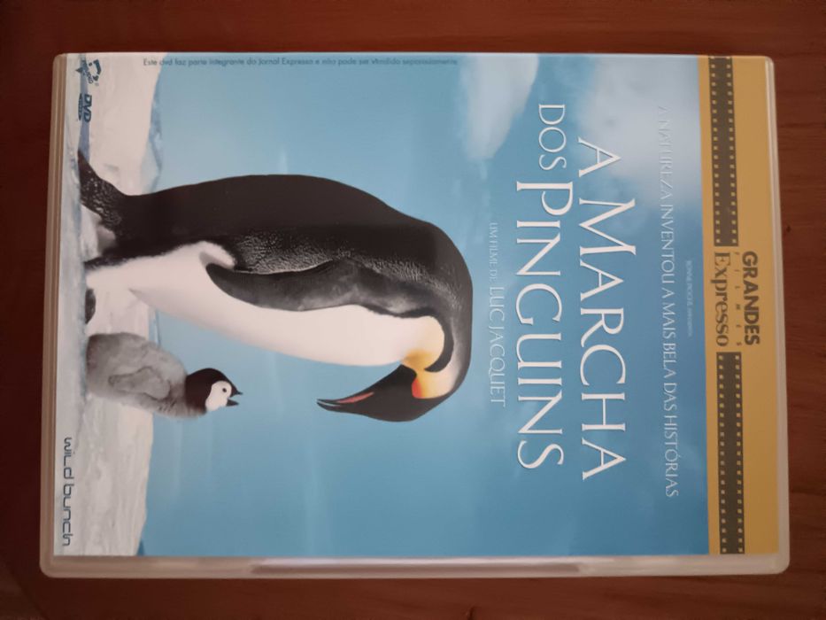 filme dvd original - a marcha dos pinguins