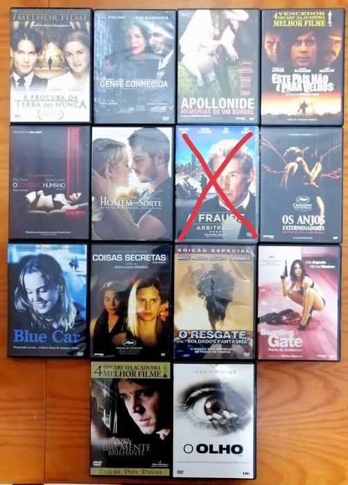 Vários filmes diversos