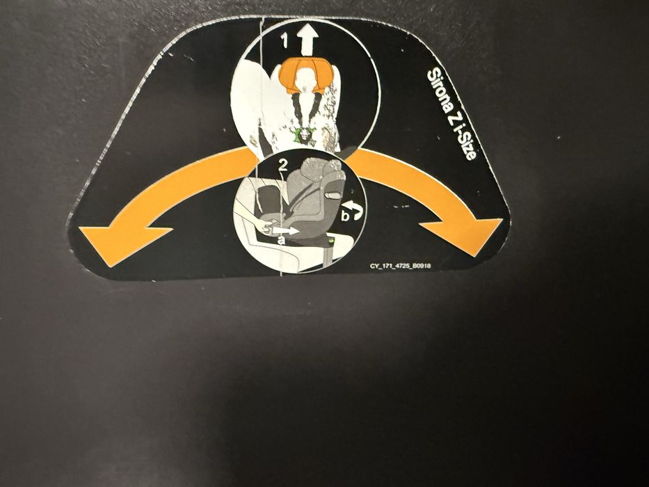 Cybex sirona z i-size + baza obrotowa 360