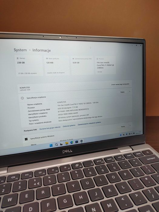 MINI LAPTOP | Dell Latitude 3320 | i7-1165G7 | 13,3" FHD | Win11