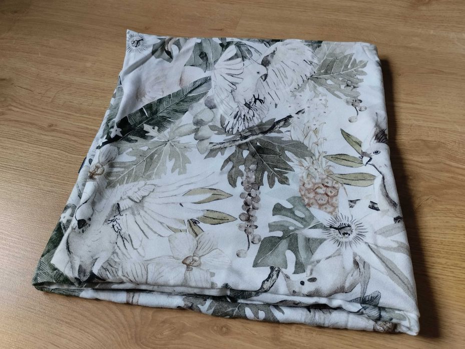 Otulacz 100% Bambus 150x160cm - Tropical Vibes Makaszka