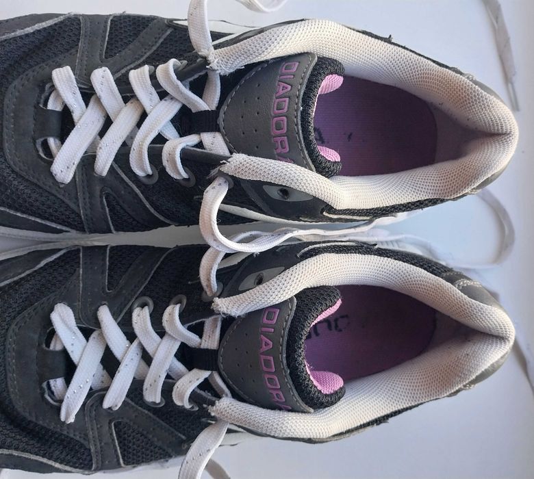 Diadora кроссовки натуральная кожа Размер 38 Стелька 24 см
