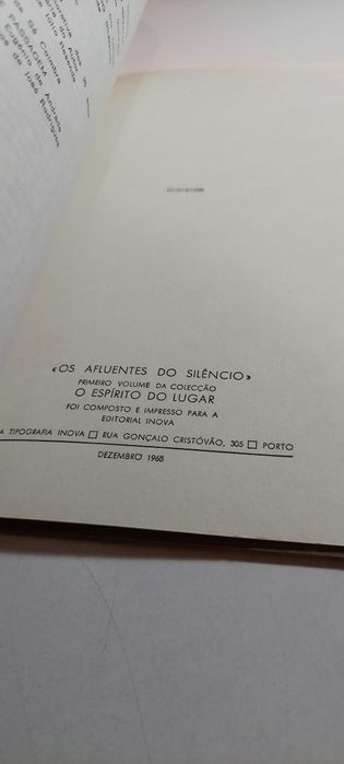 Os Afluentes do Silêncio - Eugénio de Andrade (1ª edição, 1968)
