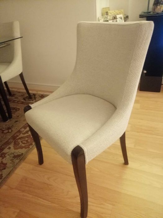 Mesa Vidro e 4 Cadeiras