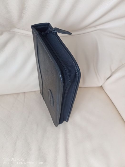 Винтажный кожаный чехол Case Logic для компакт-диск