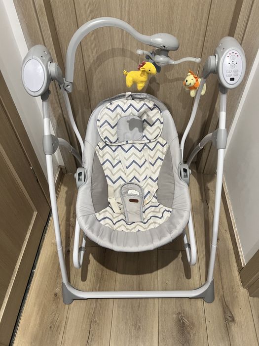 Дитяча колиска-гойдалка CARRELLO Nanny 3в1 CRL-0005