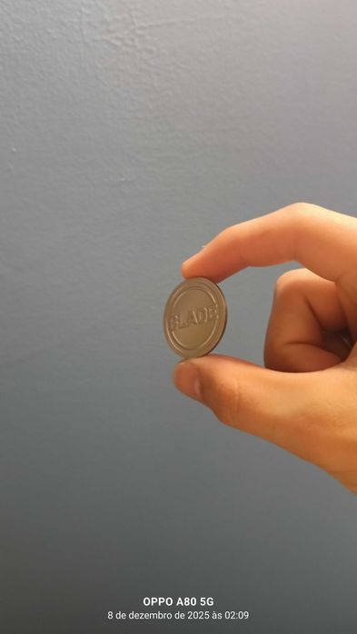 Moeda "BLADE" em prata