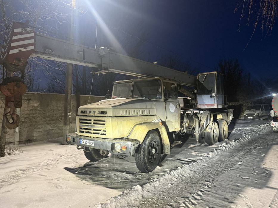 Краз автокран 250