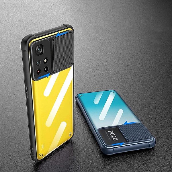 Etui Camshield do Xiaomi Redmi Note 11s 5g / Poco M4 Pro 5g Black