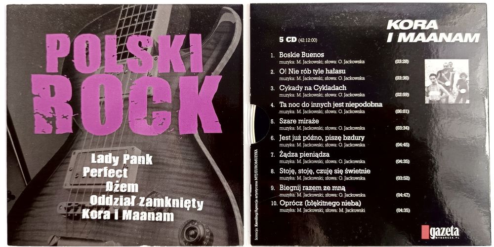 Kora I Maanam Polski Rock 5. CD 2000r