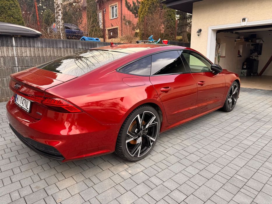 Audi A7 Sportback Audi A7 2.0TFSI 265KM S-LINE 01.2024 salon Polska Faktura VAT!!!