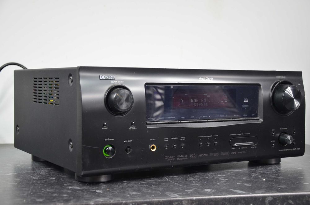 Amplituner Denon AVR-1909 7.1 czarny oryginał okazja