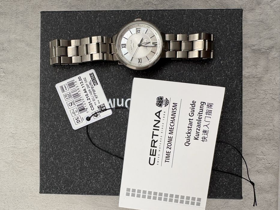 Жіночий швейцарський годинник Certina