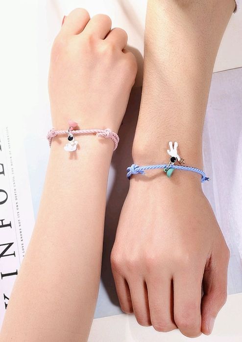 Bransoletki dla par magnetyczne