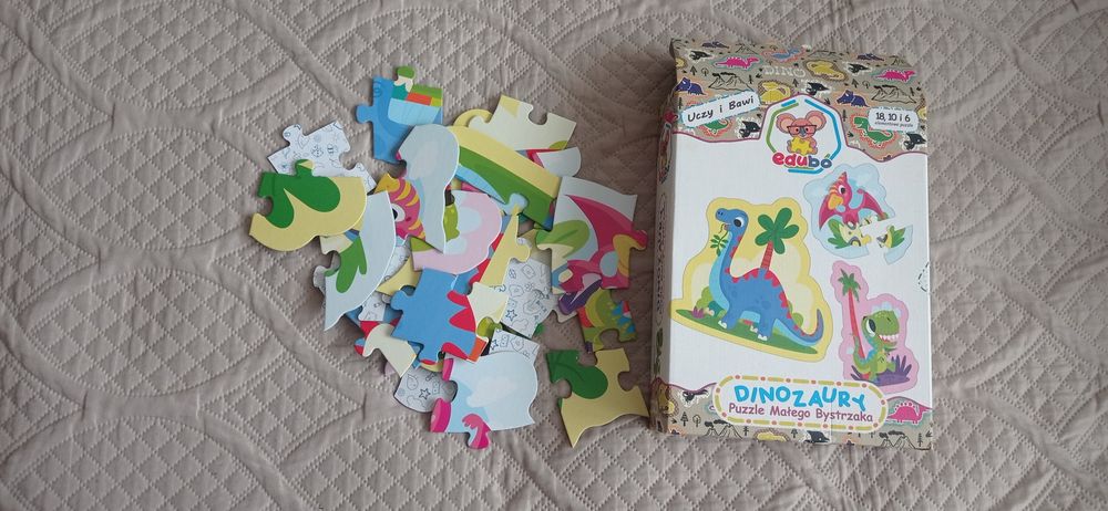 Puzzle Dinozaury