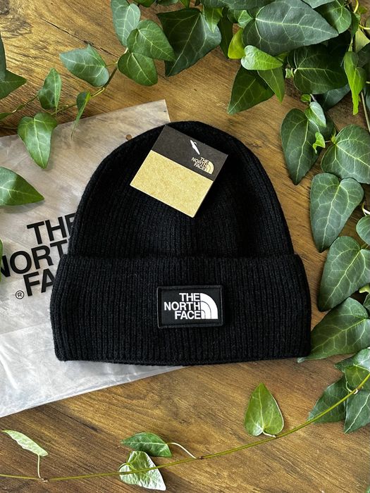 Czapka Zimowa The North Face Bawełniana Beanie Czarna Nowa