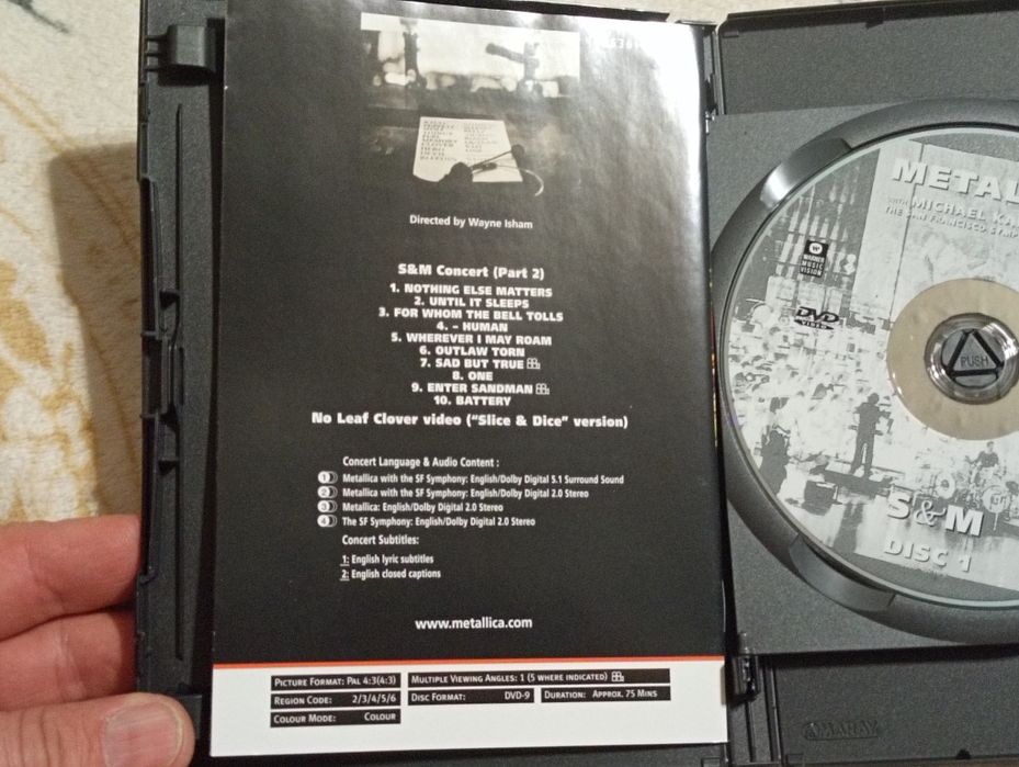 Metallica - S & M  2 DVD