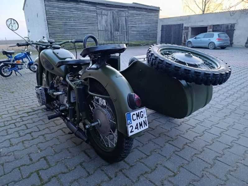 Motocykl K-750 z koszem