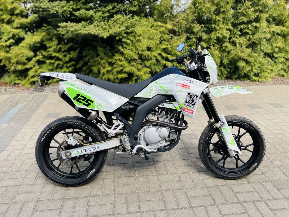 Sachs SFM 125 Supermoto Arrow Dostawa Kat B / A1 Xt Dr Xlr Enduro