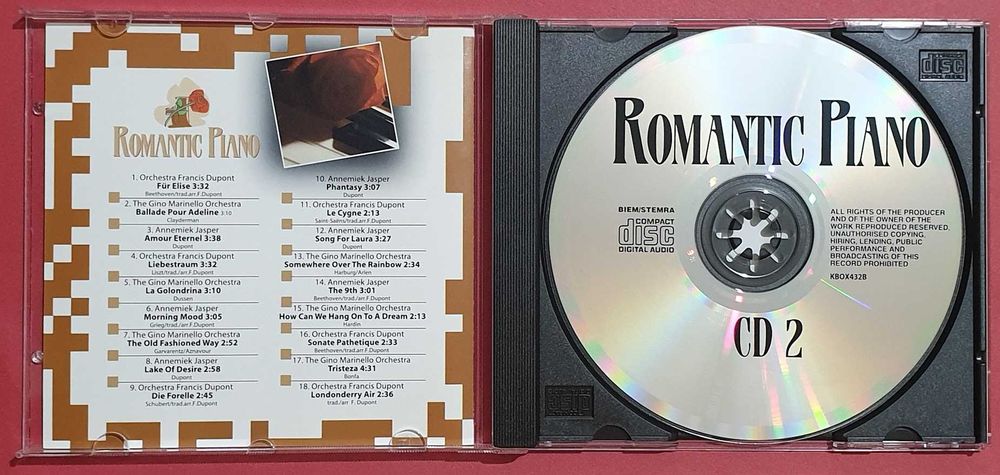 CD - Romantic Piano - CD 2